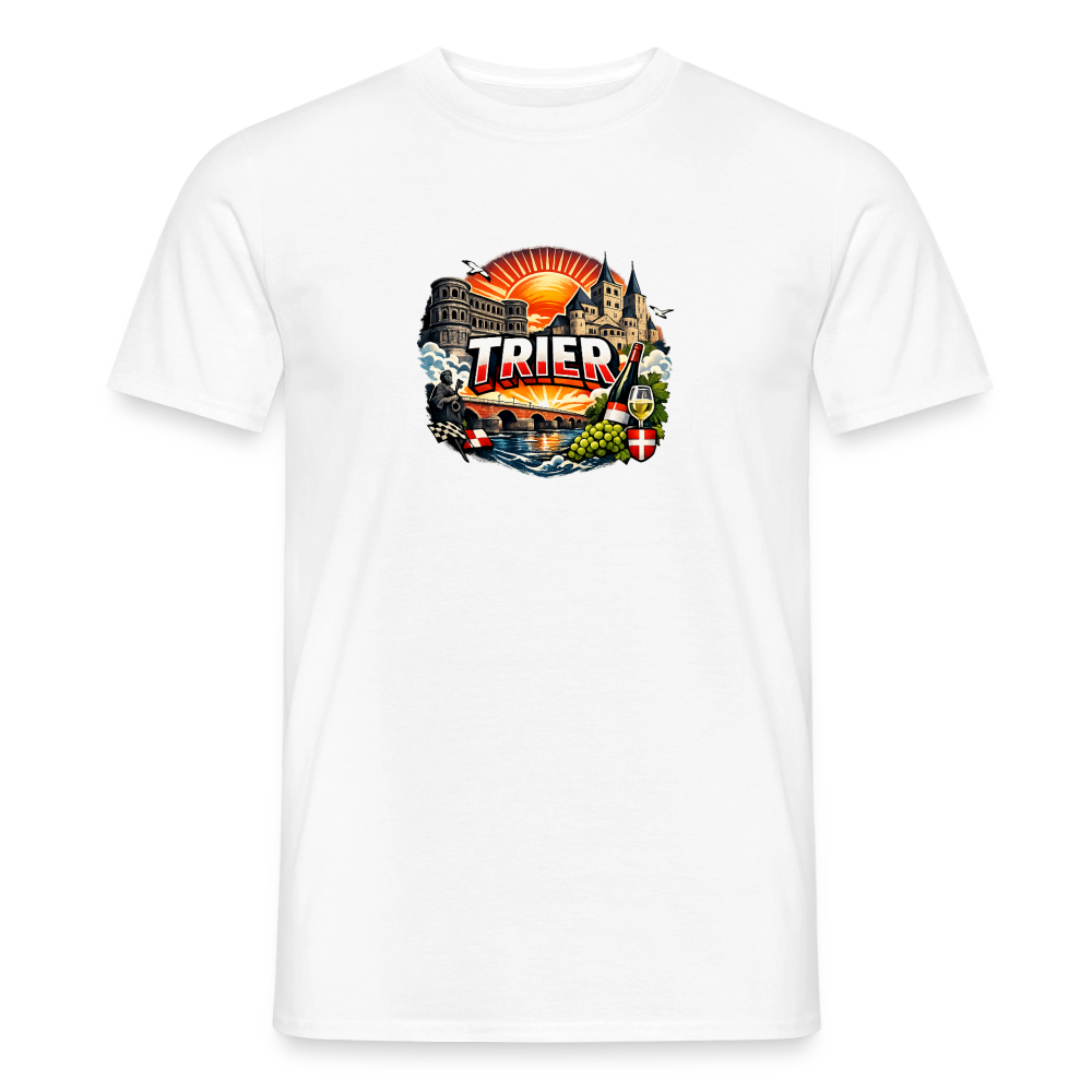 Trier Men's T-Shirt - white