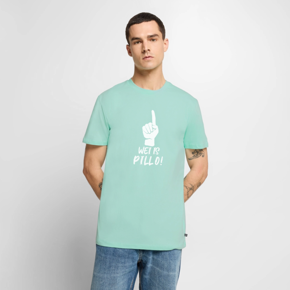 Wei is Pillo Männer Premium T-Shirt - Mint 
