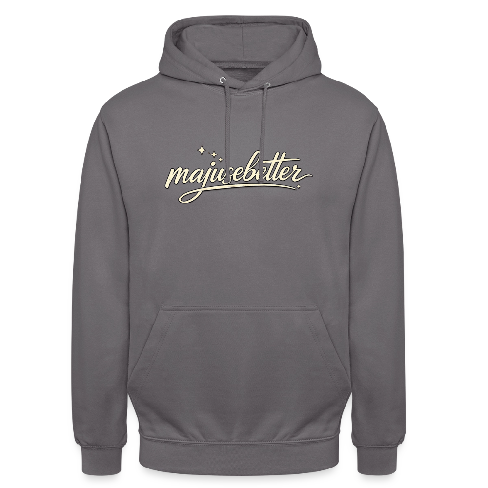 Majusebetter Unisex Hoodie - Mittelgrau