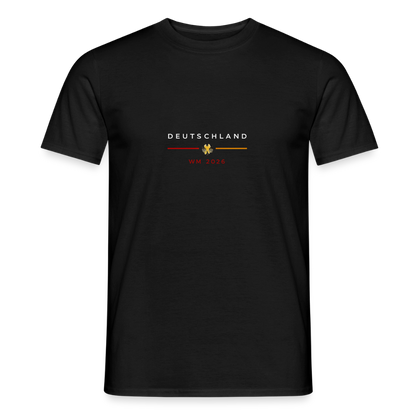 Deutschland Männer T-Shirt - Schwarz
