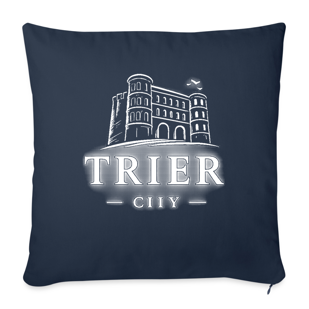 Trier Sofakissenbezug 44 x 44 cm - Navy