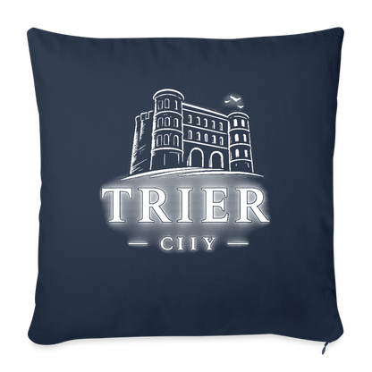 Trier Sofakissenbezug 44 x 44 cm - Navy