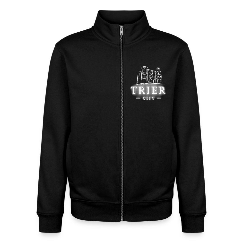 Trier City Unisex Bio Zip Sweatshirt von Stanley/Stella - Schwarz