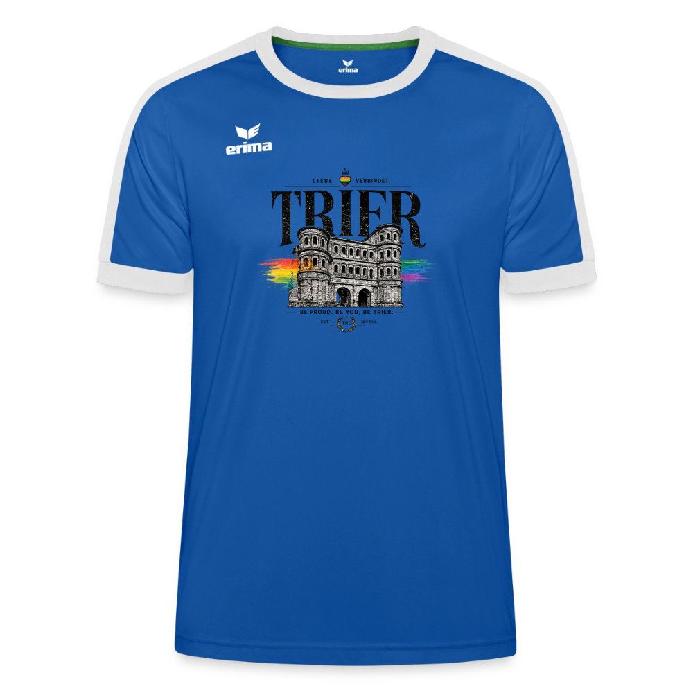 Pride ERIMA Unisex Retro Star Trikot - Royalblau/Weiß