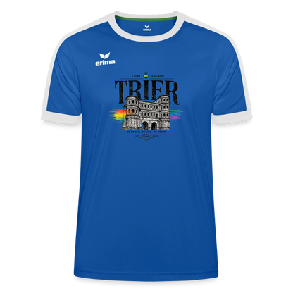 Pride ERIMA Unisex Retro Star Trikot - Royalblau/Weiß