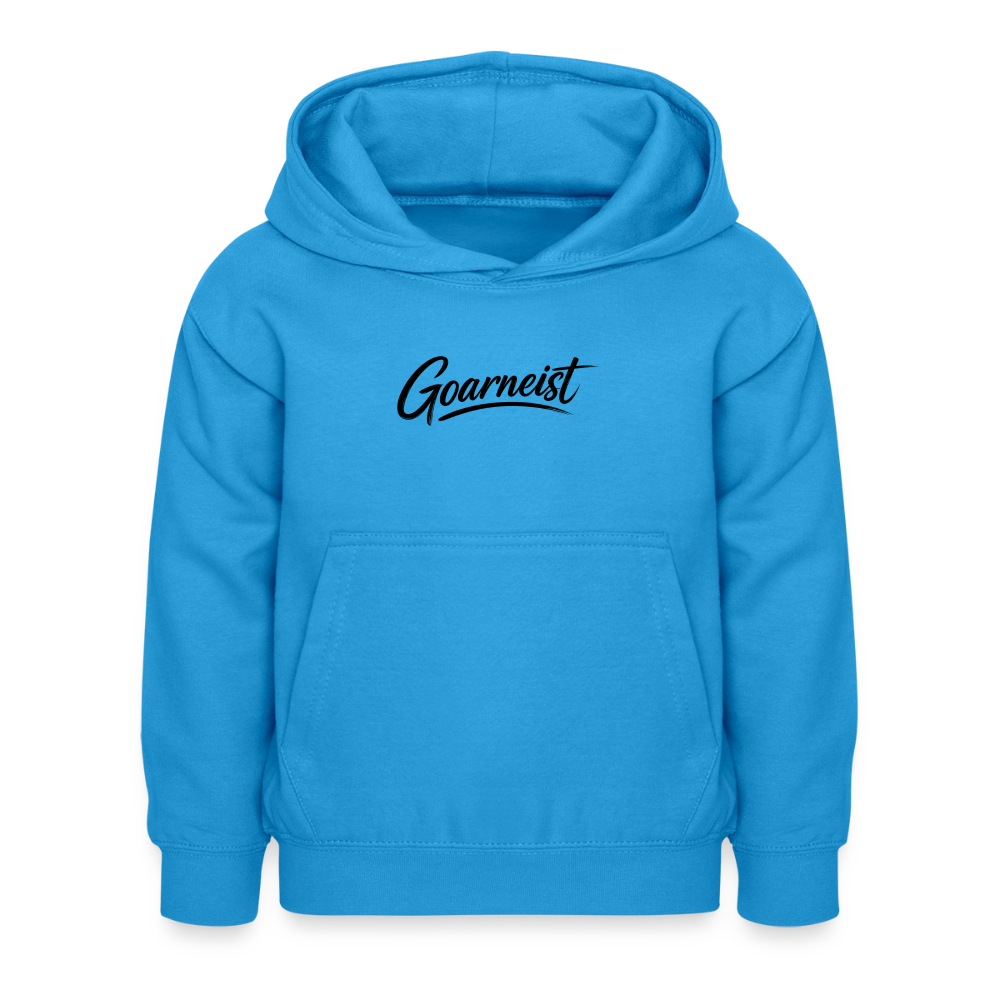 Goarneist Kinder Hoodie - Meeresblau