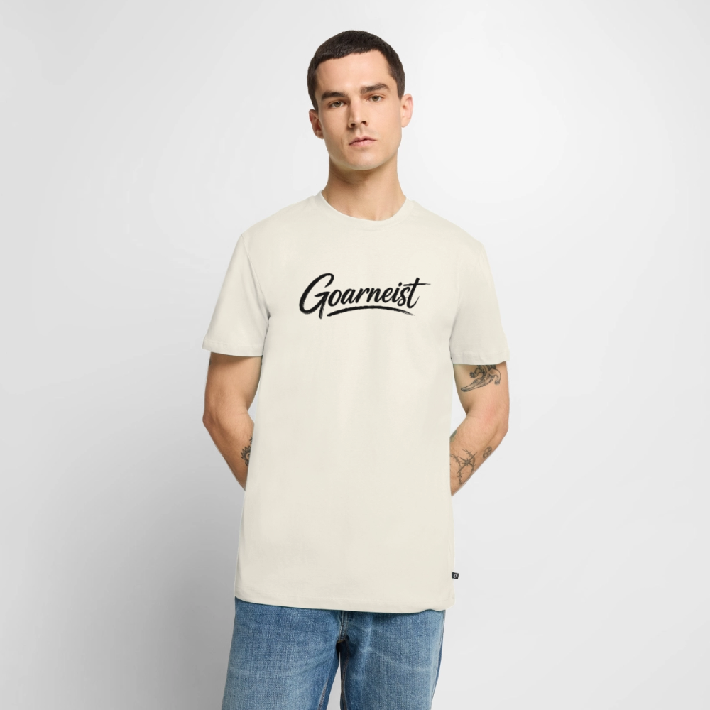 Goarneist Männer Premium T-Shirt - Naturweiß
