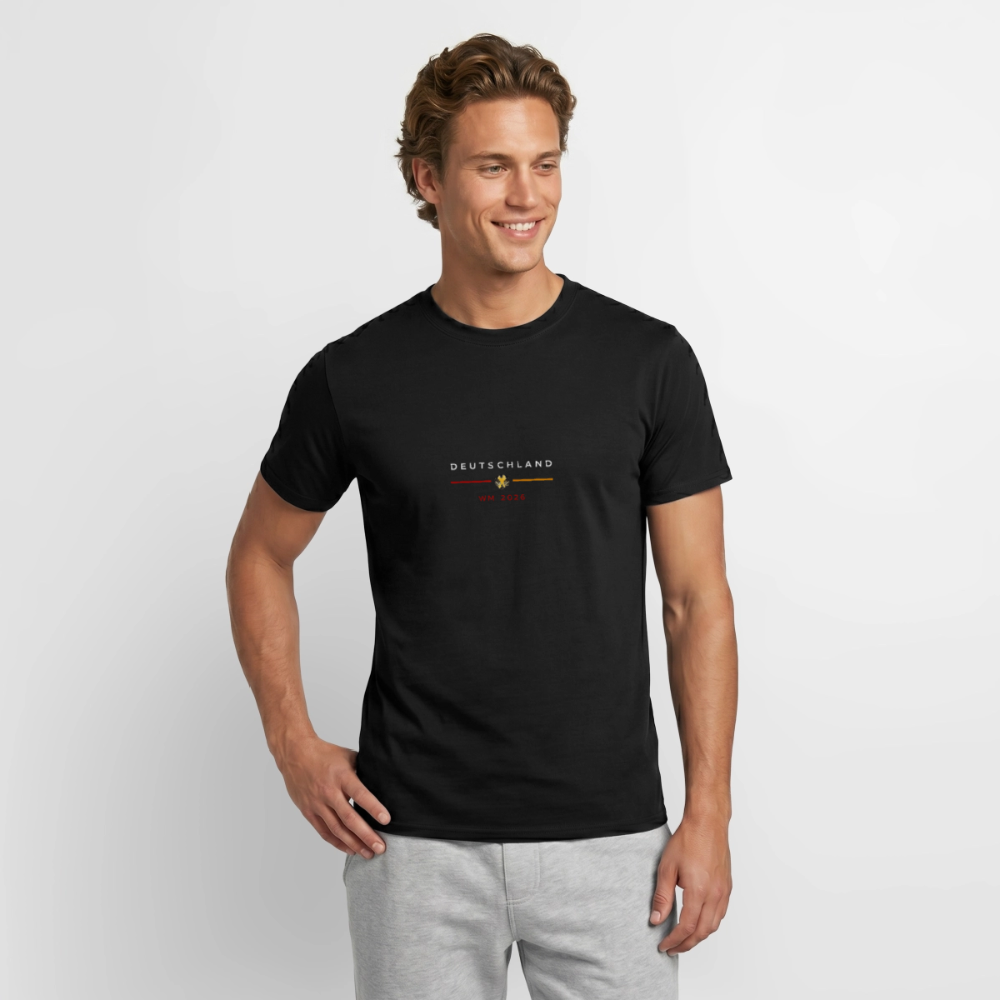 Deutschland Männer T-Shirt - Schwarz