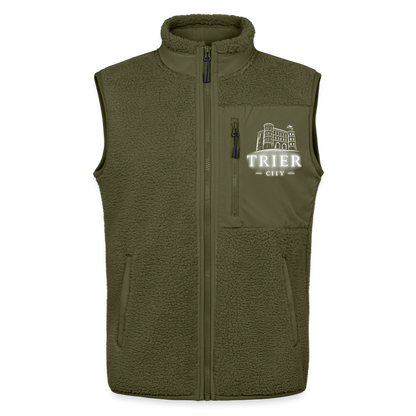 Trier Unisex Sherpaweste - Khaki