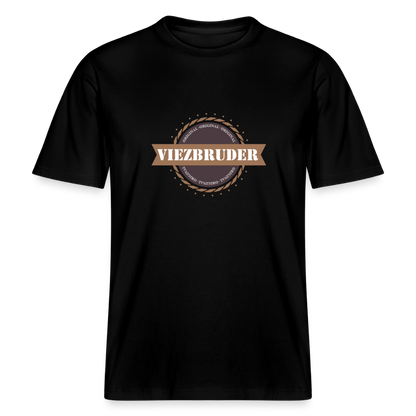 Viezbruder  RELAXED FIT Unisex Organic T-Shirt - Schwarz