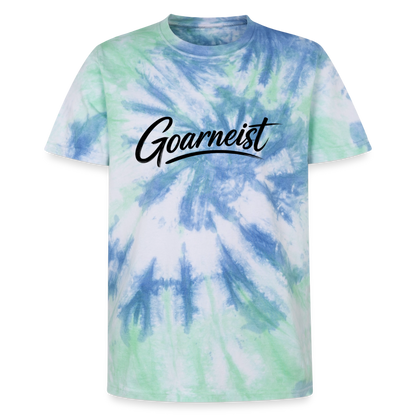 Goarneist Unisex Premium Tie Dye T-Shirt - Spiralblau