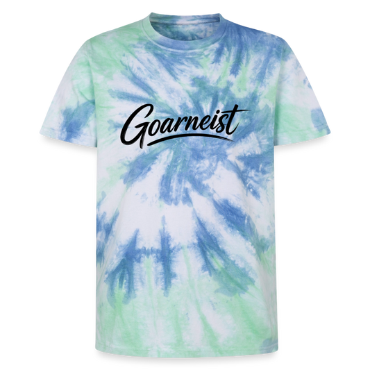 Goarneist Unisex Premium Tie Dye T-Shirt - Spiralblau