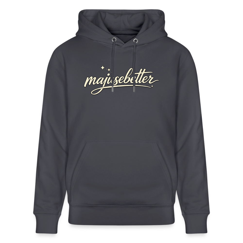 Majusebetter Unisex Bio-Hoodie CRUISER - Indigoblau