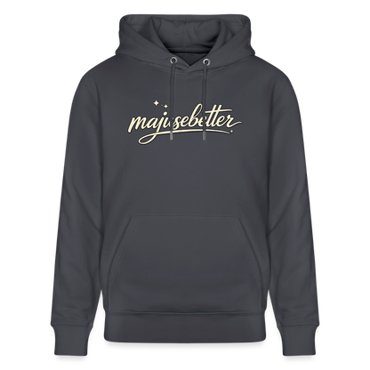 Majusebetter Unisex Bio-Hoodie CRUISER - Indigoblau