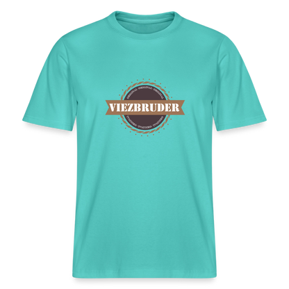 Viezbruder  RELAXED FIT Unisex Organic T-Shirt - Poolblau