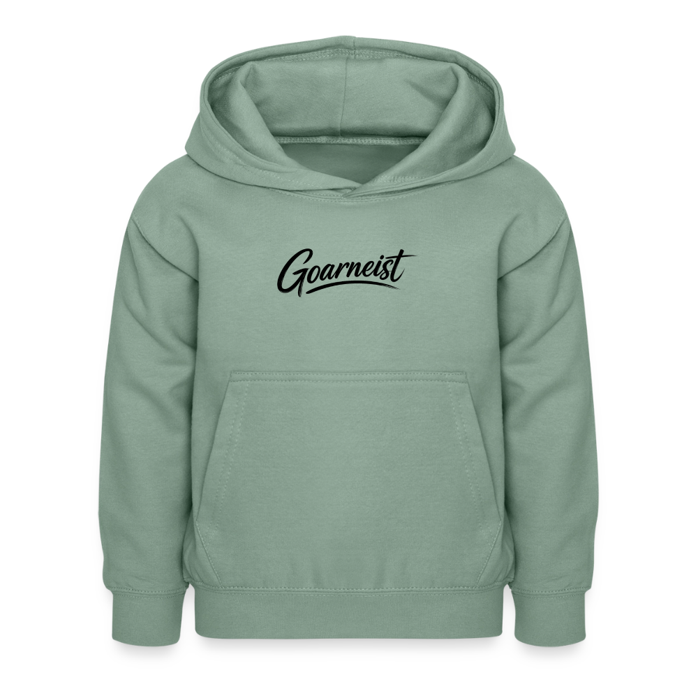 Goarneist Kinder Hoodie - Graugrün