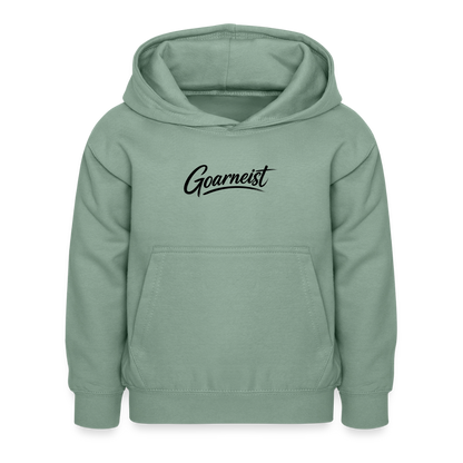 Goarneist Kinder Hoodie - Graugrün