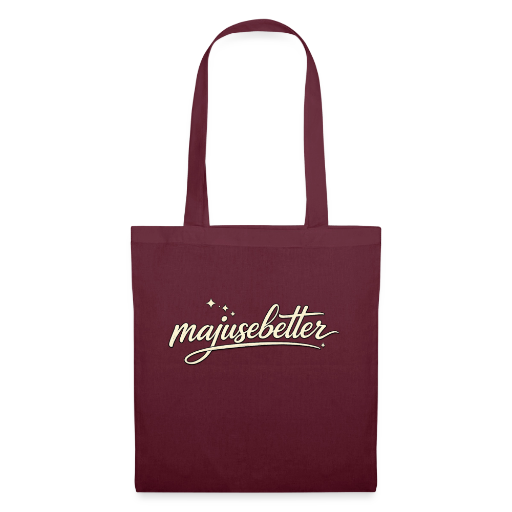 Majusebetter Stoffbeutel - Burgunderrot