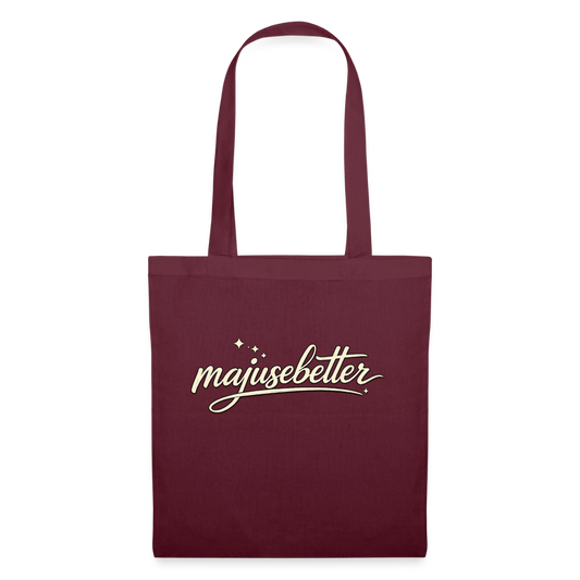 Majusebetter Stoffbeutel - Burgunderrot