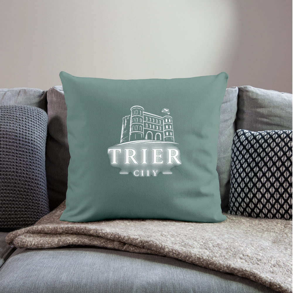 Trier Sofakissenbezug 44 x 44 cm - Tanngrün
