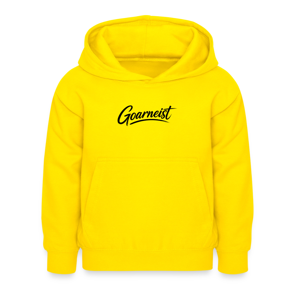 Goarneist Kinder Hoodie - Gelb