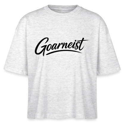 Goarneist Stanley/Stella Frauen Boxy Bio-T-Shirt Nova - Weiß meliert