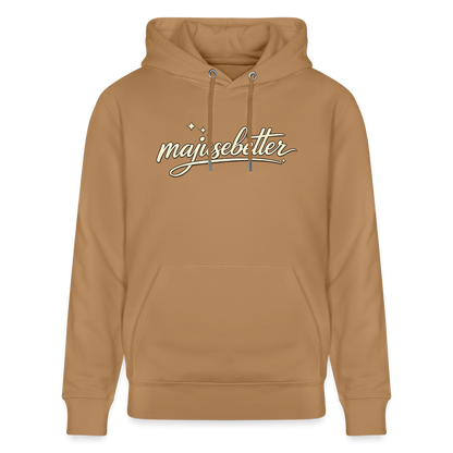 Majusebetter Unisex Bio-Hoodie CRUISER - Karamell 