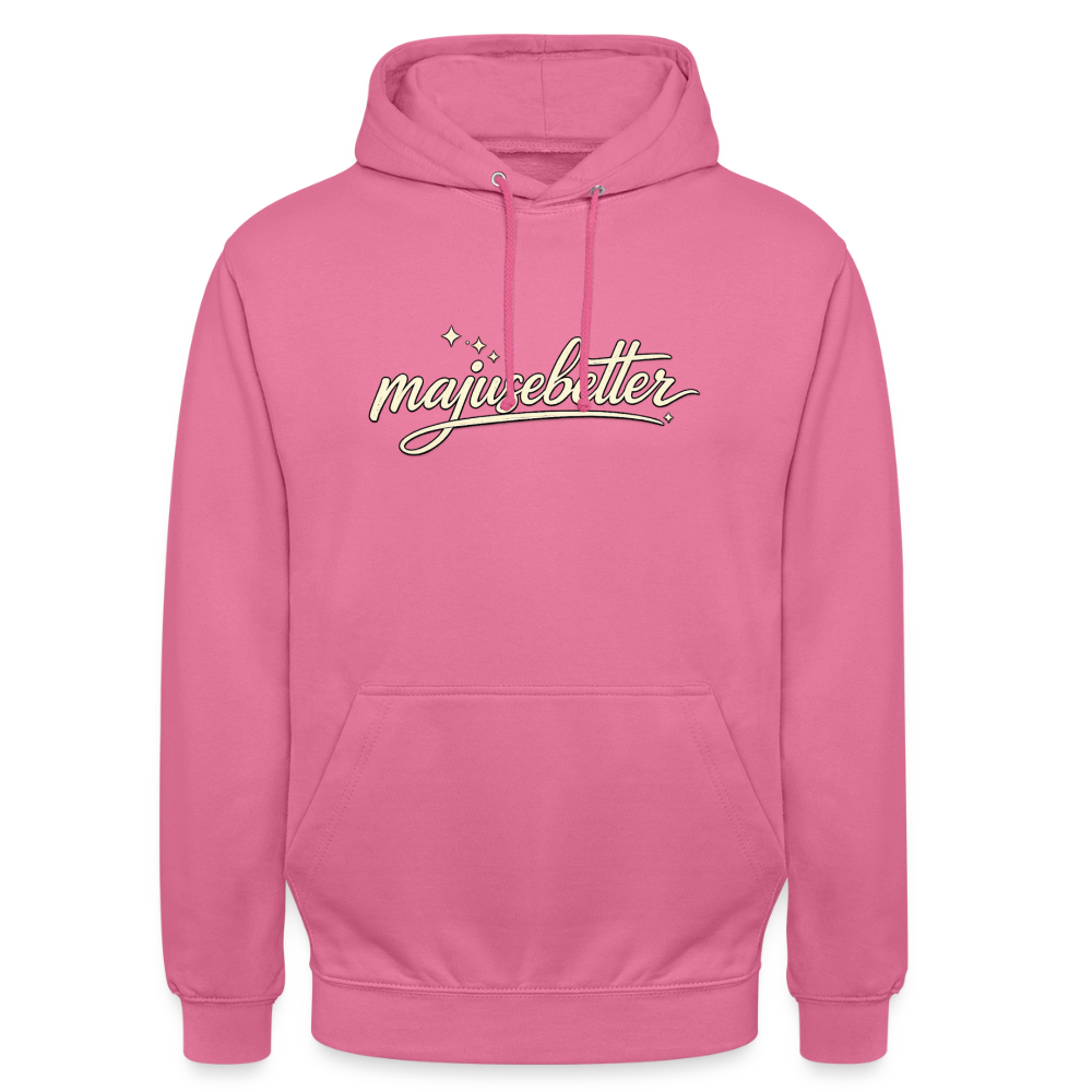 Majusebetter Unisex Hoodie - Pink