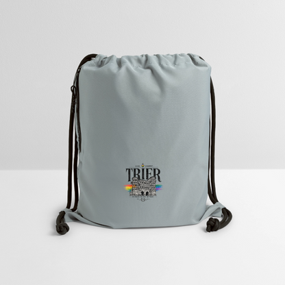 Pride Turnbeutel aus Recycling-Material - Steingrau mineral wash
