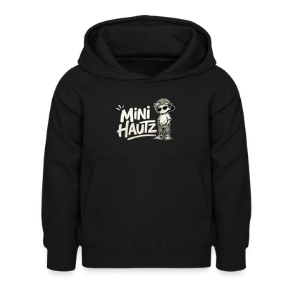 Mini Hautz Kinder Hoodie - Schwarz