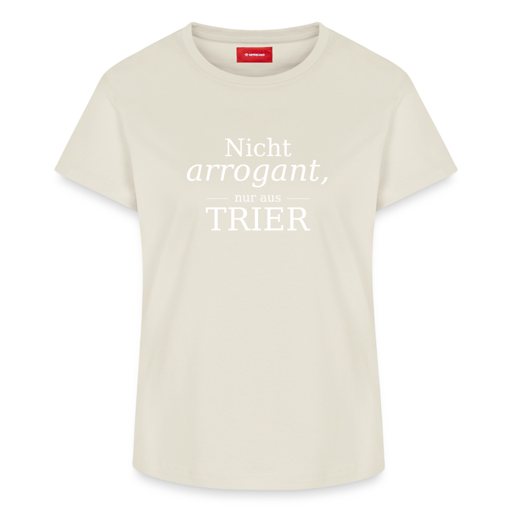 Trier Frauen Supima Cotton T-Shirt - Naturweiß