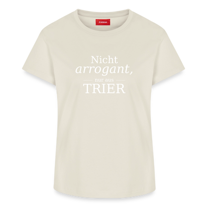 Trier Frauen Supima Cotton T-Shirt - Naturweiß