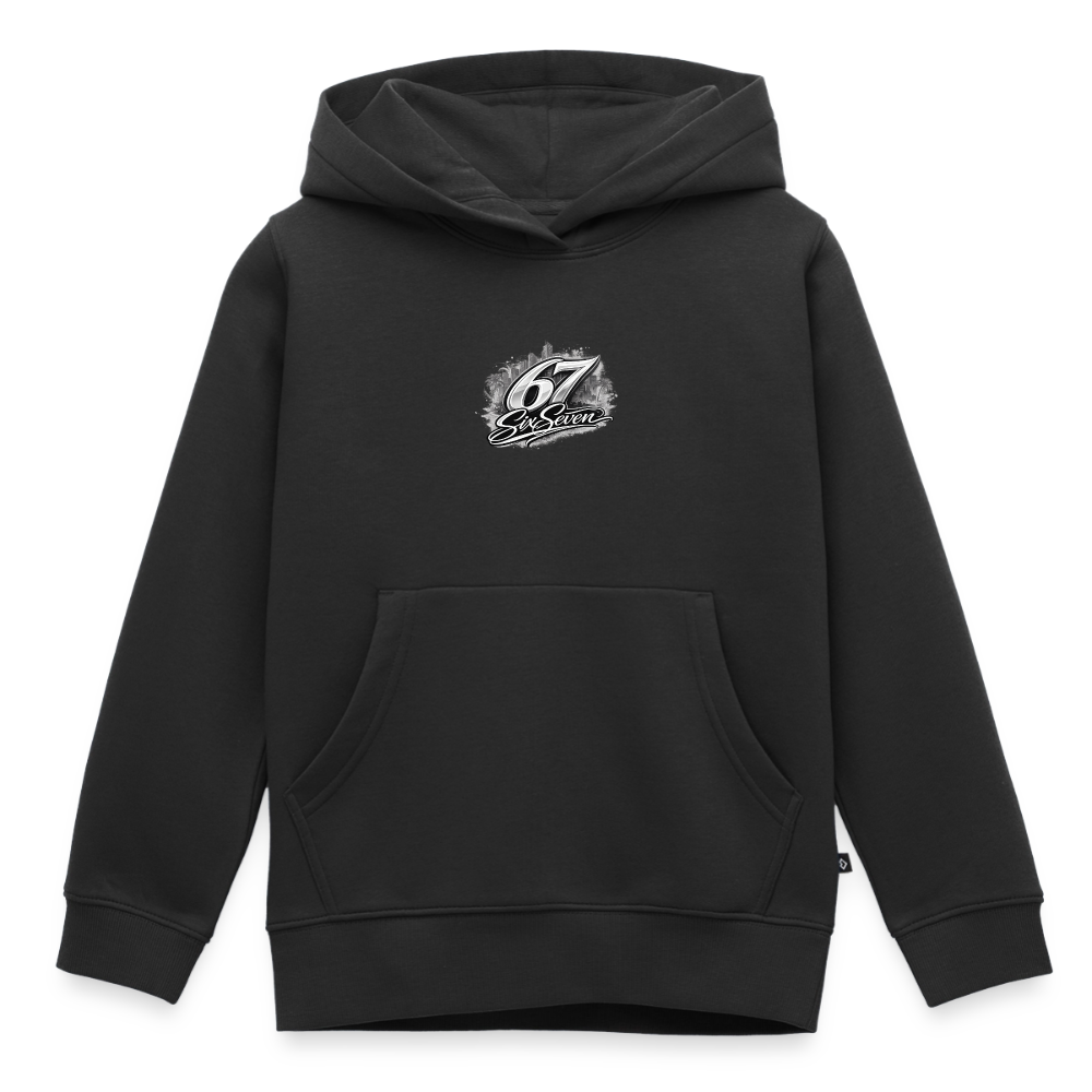 Six Seven Kinder Premium Hoodie - Schwarz
