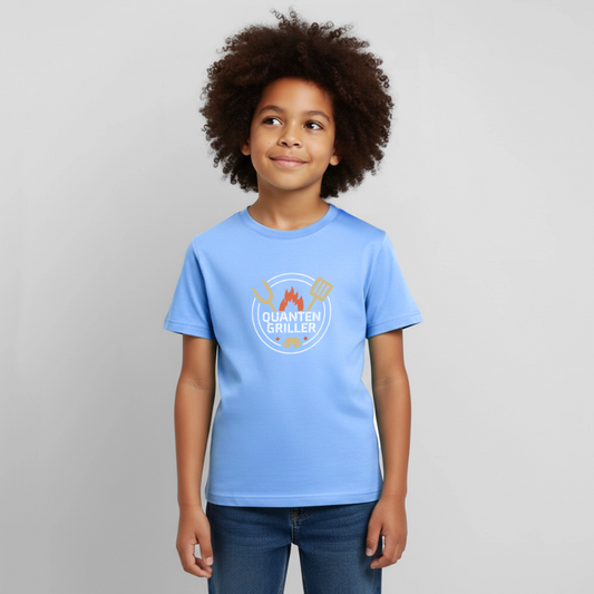 Quanten Griller Kids' T-Shirt - sky blue