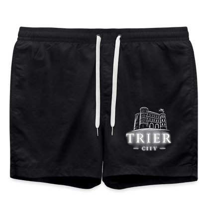Trier Badeshorts - Schwarz