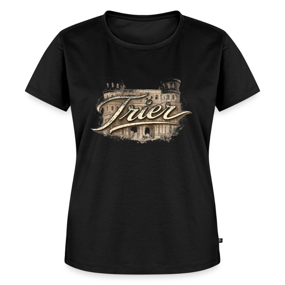 Trier mit Porta Lady Shirt - black
