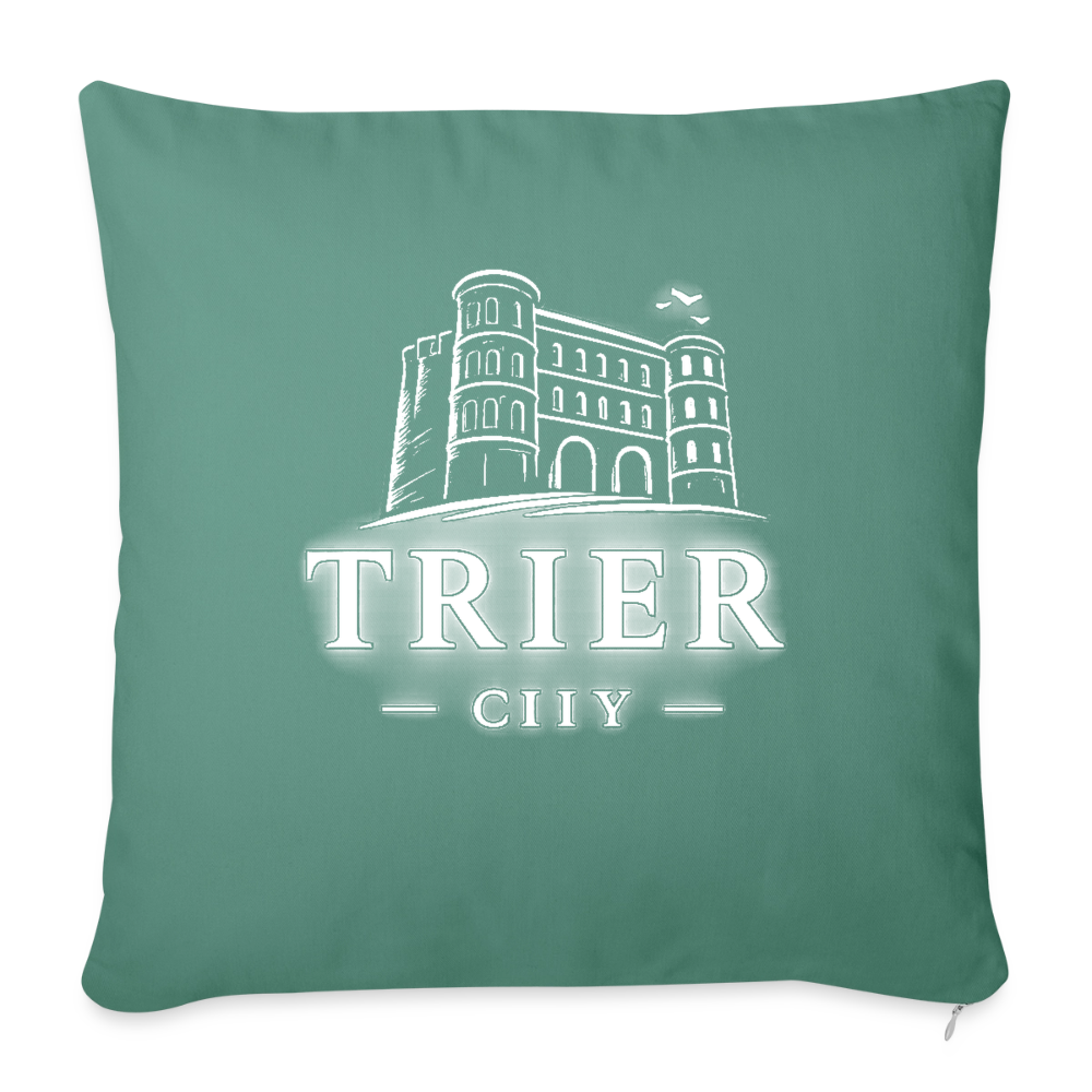 Trier Sofakissen mit Füllung 44 x 44 cm - Tanngrün