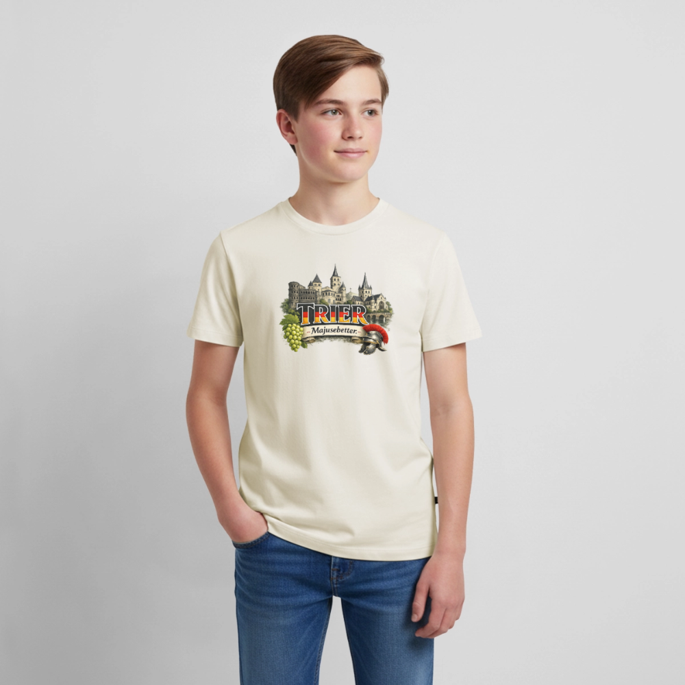 Trier Teenager Premium T-Shirt - Naturweiß