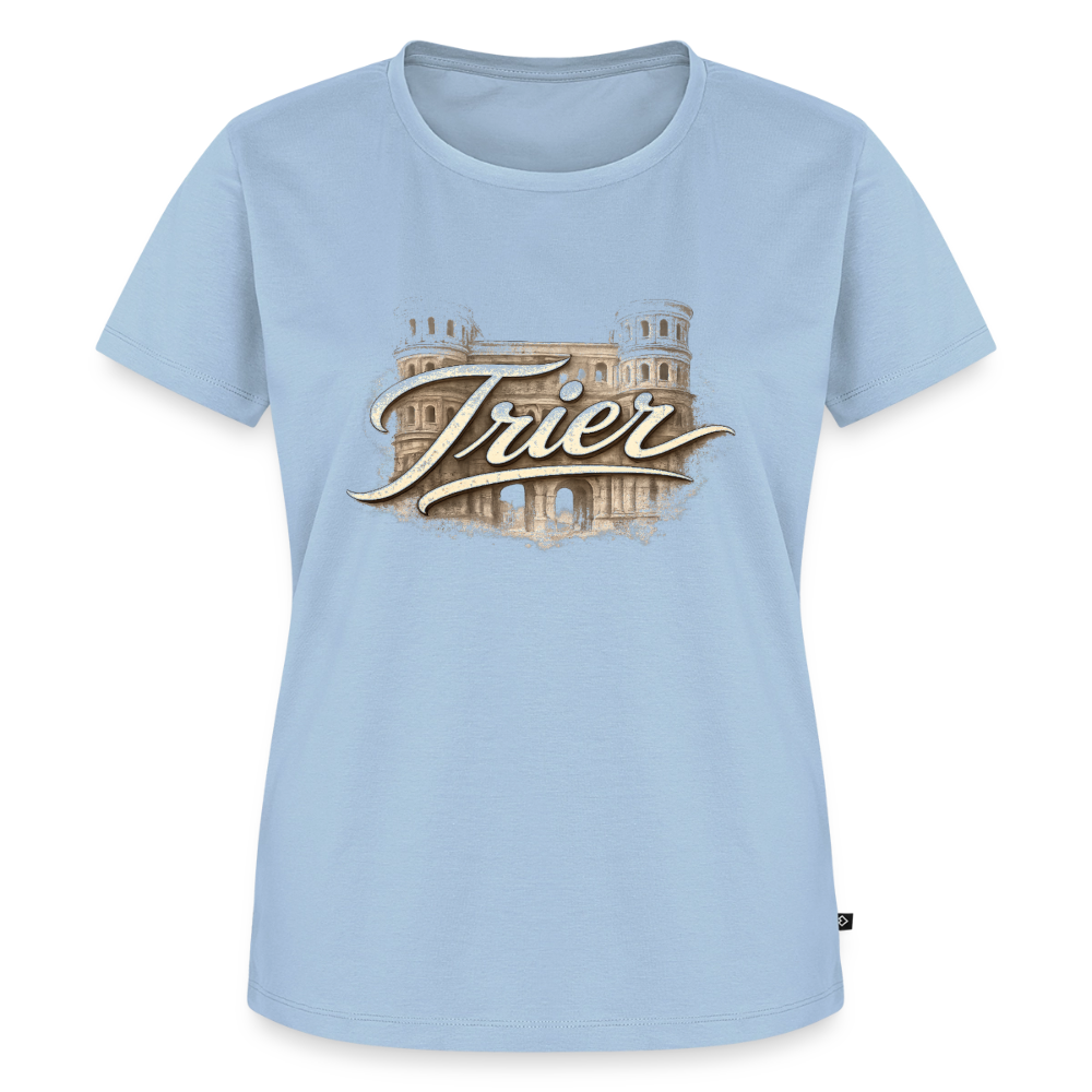 Trier mit Porta Lady Shirt - light blue