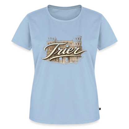 Trier mit Porta Lady Shirt - light blue