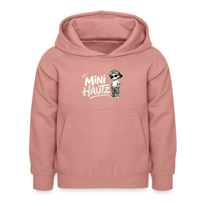 Mini Hautz Kinder Hoodie - Altrosa