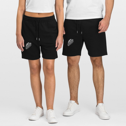 Six Seven  Unisex Bio Joggingshorts Trainer - Schwarz