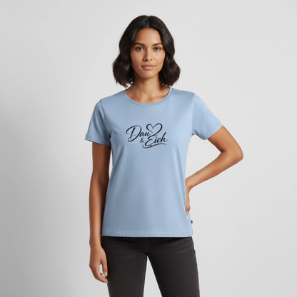 Dau & Eich Frauen Premium T-Shirt - Hellblau