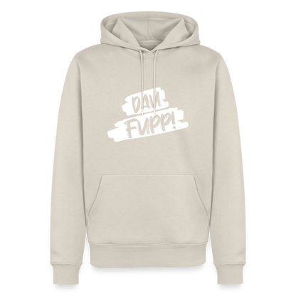 Dau Fupp Männer Premium Hoodie - Beige