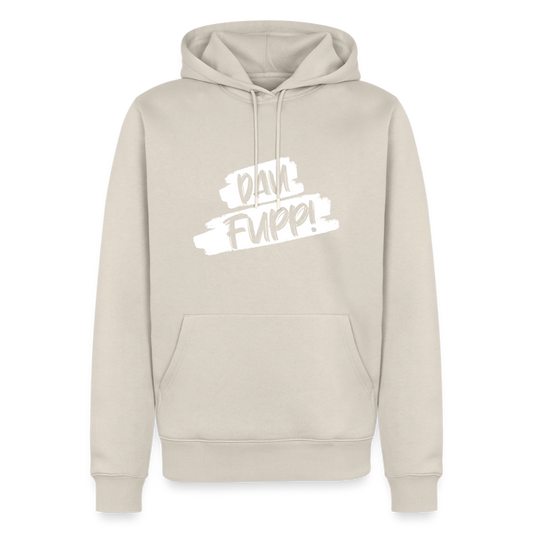 Dau Fupp Männer Premium Hoodie - Beige