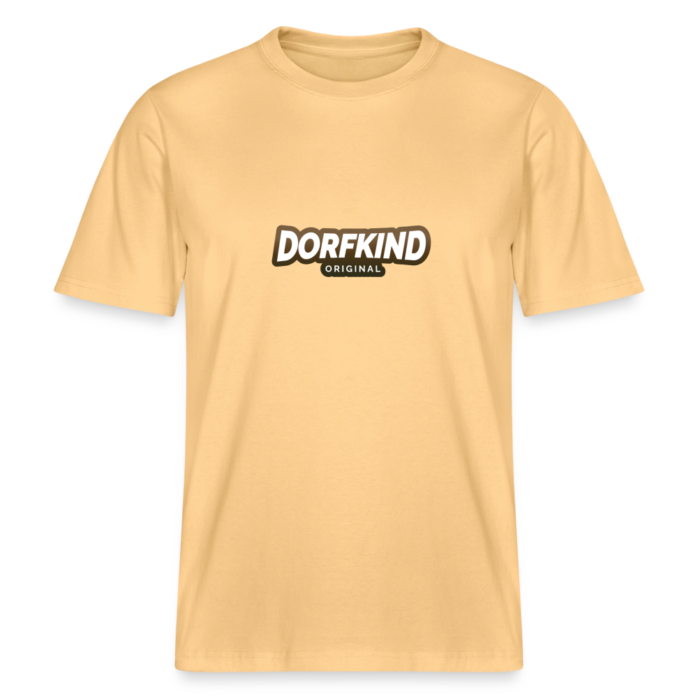 Dorfkind  RELAXED FIT Unisex Organic T-Shirt - Hellgelb