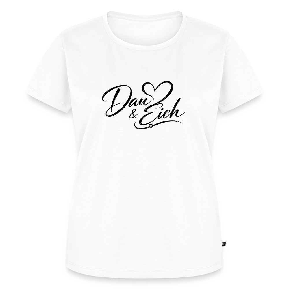 Dau & Eich Frauen Premium T-Shirt - Weiß