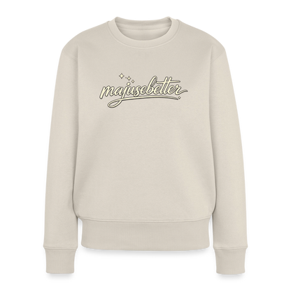 Majusebetter Frauen Premium Pullover - Beige