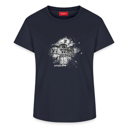 Trier Frauen Supima Cotton T-Shirt - Navy