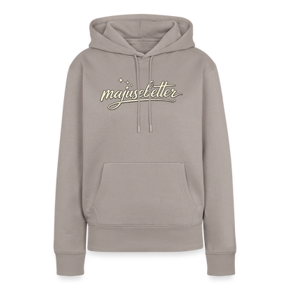 Majusebetter Frauen Premium Hoodie - Taupe